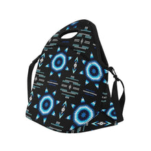 Load image into Gallery viewer, Rising Star Wolf Moon Neoprene Lunch Bag/Large (Model 1669) Neoprene Lunch Bag/Large (1669) e-joyer 
