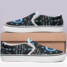 Load image into Gallery viewer, Rising Star Wolf Moon Otoyimm Canvas Slip On Shoes 49 Dzine 
