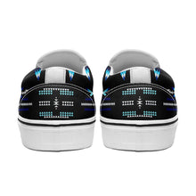 Load image into Gallery viewer, Rising Star Wolf Moon Otoyimm Canvas Slip On Shoes 49 Dzine 
