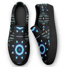 Load image into Gallery viewer, Rising Star Wolf Moon Otoyimm Canvas Slip On Shoes 49 Dzine 
