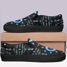 Load image into Gallery viewer, Rising Star Wolf Moon Otoyimm Canvas Slip On Shoes 49 Dzine 
