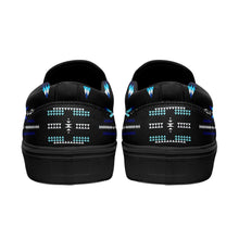 Load image into Gallery viewer, Rising Star Wolf Moon Otoyimm Canvas Slip On Shoes 49 Dzine 
