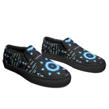 Load image into Gallery viewer, Rising Star Wolf Moon Otoyimm Canvas Slip On Shoes 49 Dzine 
