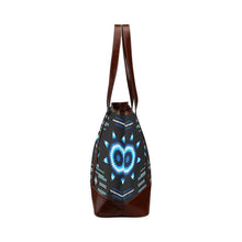 Load image into Gallery viewer, Rising Star Wolf Moon Tote Handbag (Model 1642) Tote Handbags (1642) e-joyer 
