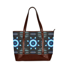 Load image into Gallery viewer, Rising Star Wolf Moon Tote Handbag (Model 1642) Tote Handbags (1642) e-joyer 
