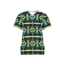 Load image into Gallery viewer, River Trail All Over Print Scrub Top Scrub Top e-joyer 
