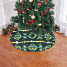 Load image into Gallery viewer, River Trail Christmas Tree Skirt 47&quot; x 47&quot; Christmas Tree Skirt e-joyer 
