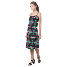 Load image into Gallery viewer, River Trail Journey Alcestis Slip Dress (Model D05) Alcestis Slip Dress (D05) e-joyer 
