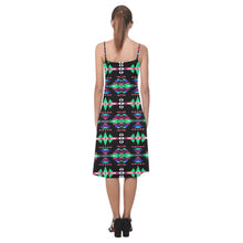 Load image into Gallery viewer, River Trail Journey Alcestis Slip Dress (Model D05) Alcestis Slip Dress (D05) e-joyer 
