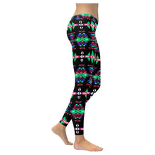 Load image into Gallery viewer, River Trail Journey Low Rise Leggings (Invisible Stitch) (Model L05) Low Rise Leggings (Invisible Stitch) (L05) e-joyer 
