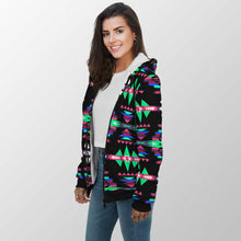 Load image into Gallery viewer, River Trail Journey Sherpa Hoodie 49 Dzine 
