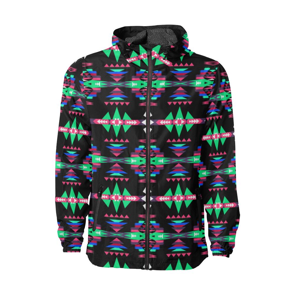 River Trail Journey Unisex All Over Print Windbreaker (Model H23) All Over Print Windbreaker for Men (H23) e-joyer 