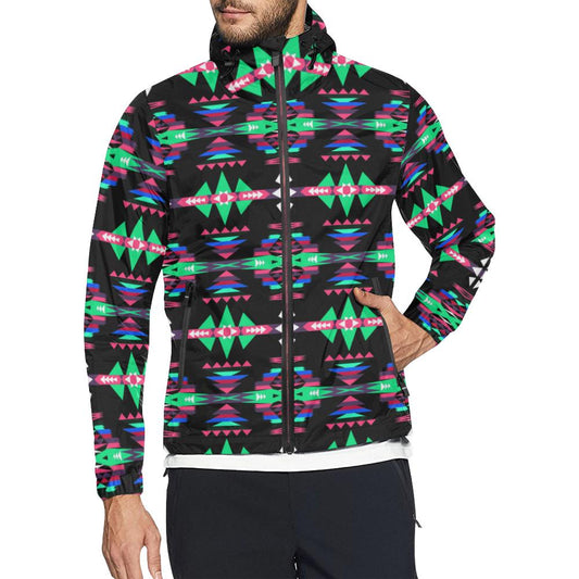 River Trail Journey Unisex All Over Print Windbreaker (Model H23) All Over Print Windbreaker for Men (H23) e-joyer 