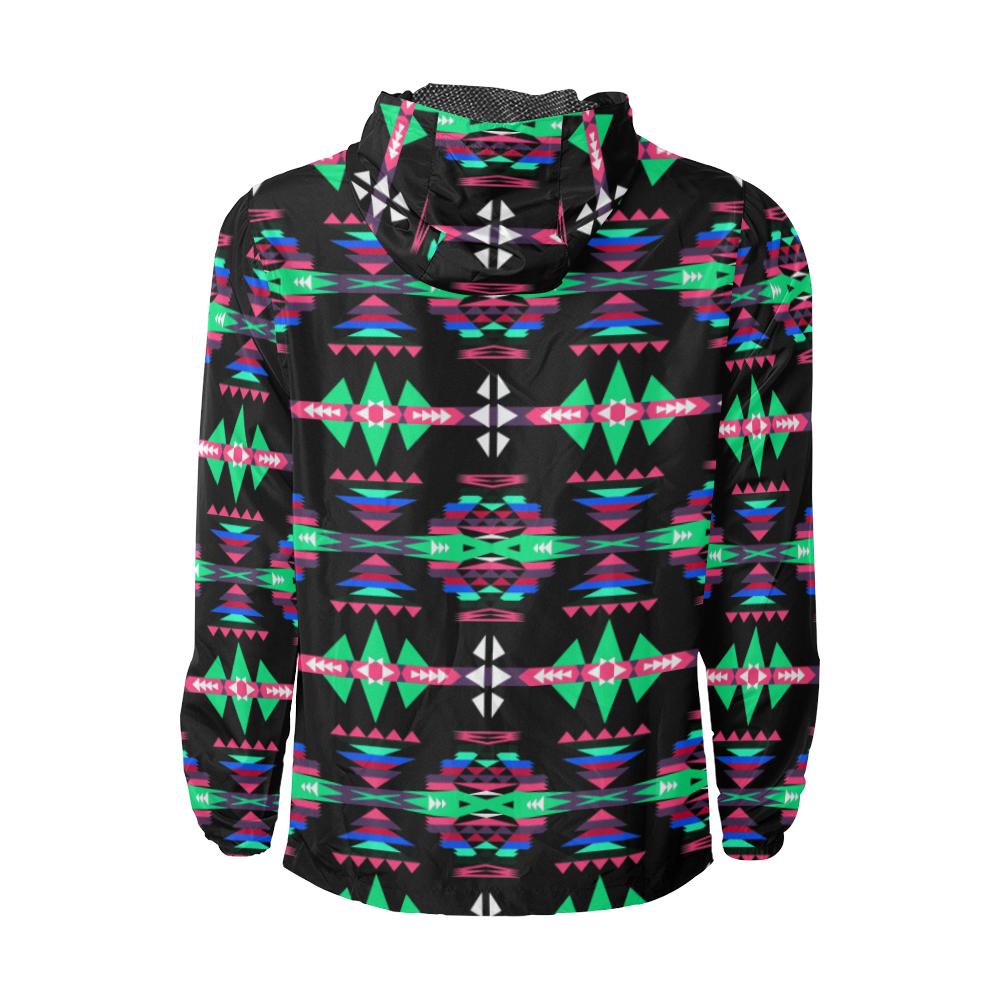 River Trail Journey Unisex All Over Print Windbreaker (Model H23) All Over Print Windbreaker for Men (H23) e-joyer 