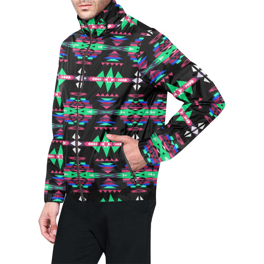 River Trail Journey Unisex All Over Print Windbreaker (Model H23) All Over Print Windbreaker for Men (H23) e-joyer 