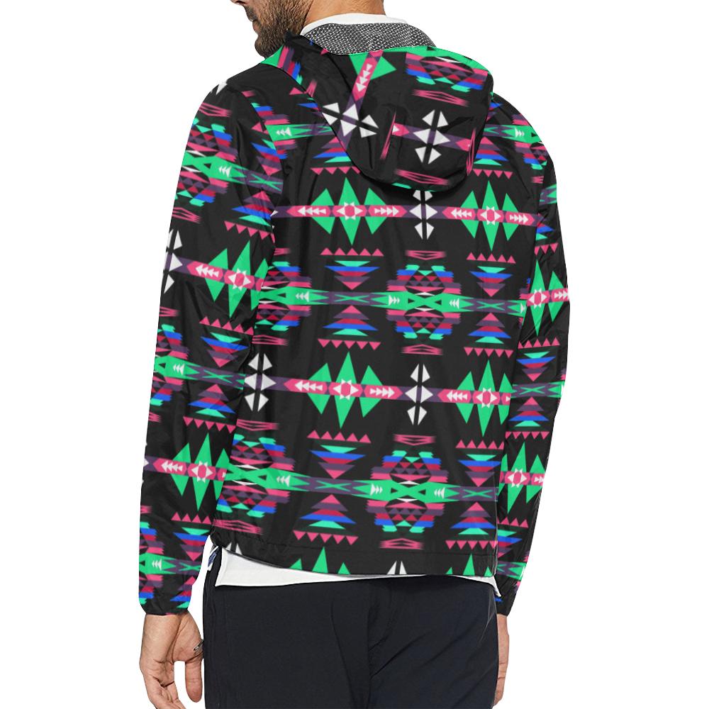 River Trail Journey Unisex All Over Print Windbreaker (Model H23) All Over Print Windbreaker for Men (H23) e-joyer 