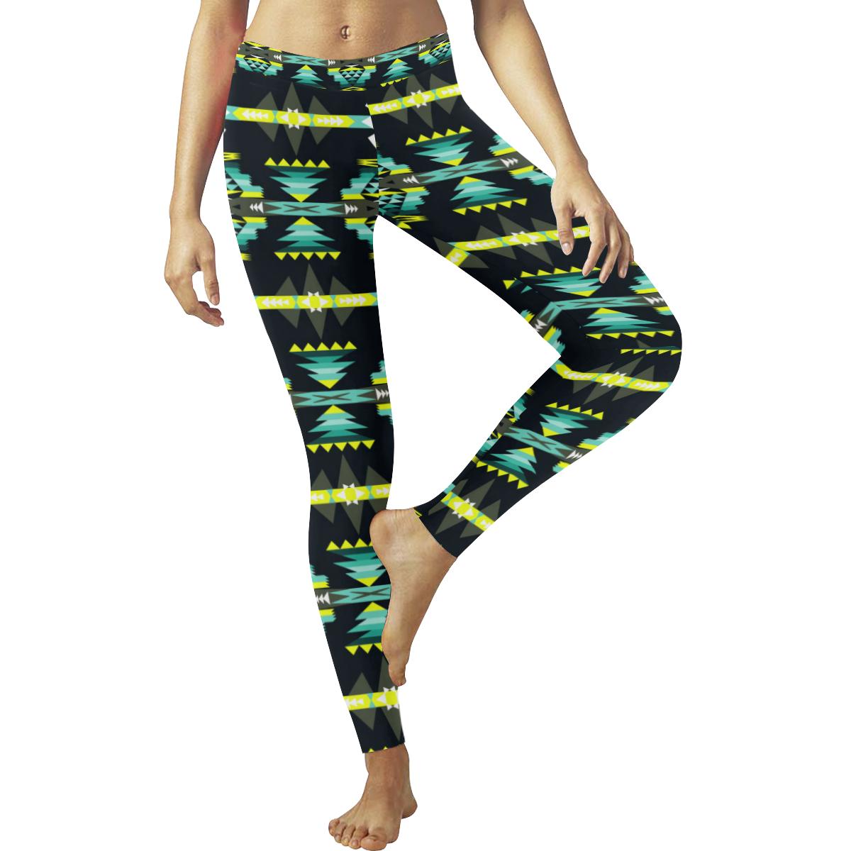 River Trail Low Rise Leggings (Invisible Stitch) (Model L05) Low Rise Leggings (Invisible Stitch) (L05) e-joyer 