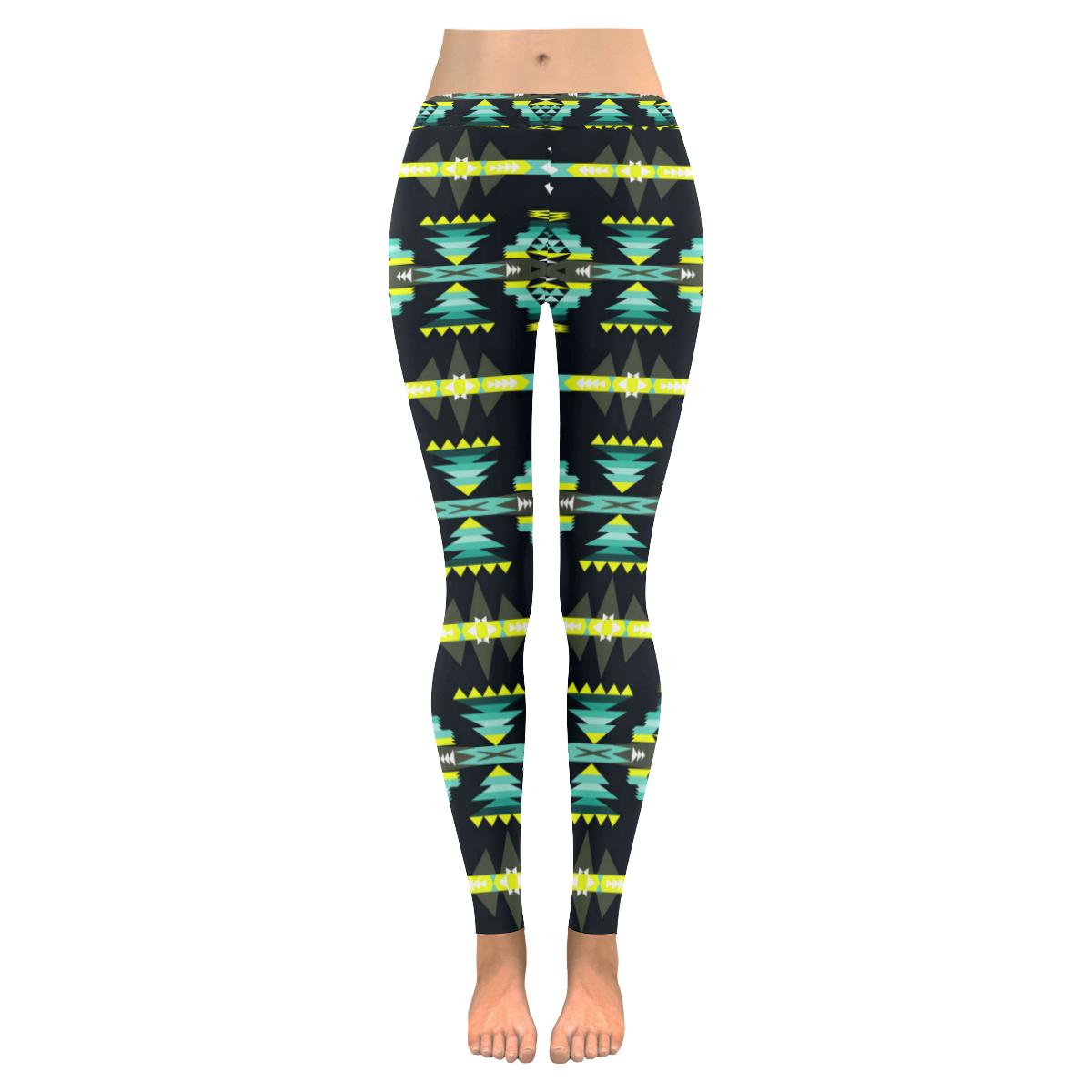 River Trail Low Rise Leggings (Invisible Stitch) (Model L05) Low Rise Leggings (Invisible Stitch) (L05) e-joyer 