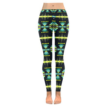 Load image into Gallery viewer, River Trail Low Rise Leggings (Invisible Stitch) (Model L05) Low Rise Leggings (Invisible Stitch) (L05) e-joyer 
