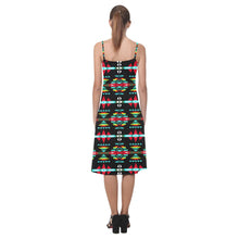 Load image into Gallery viewer, River Trail Sunset Alcestis Slip Dress (Model D05) Alcestis Slip Dress (D05) e-joyer 
