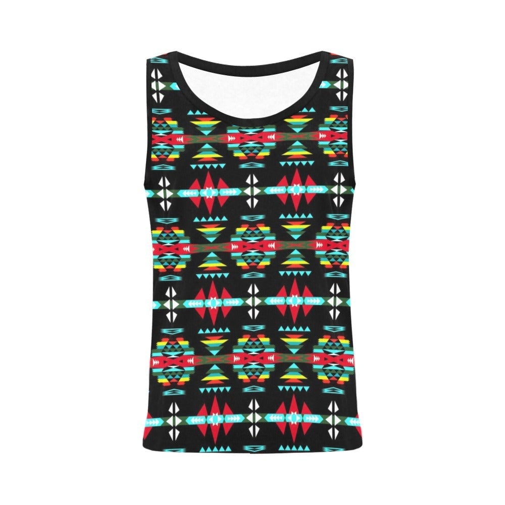 River Trail Sunset All Over Print Tank Top for Women (Model T43) All Over Print Tank Top for Women (T43) e-joyer 