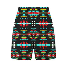 Load image into Gallery viewer, River Trail Sunset Basketball Shorts 49 Dzine 

