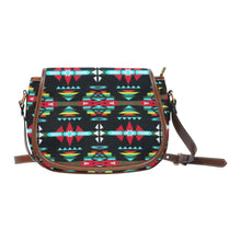 Load image into Gallery viewer, River Trail Sunset Saddle Bag/Small (Model 1649) Full Customization bag e-joyer 
