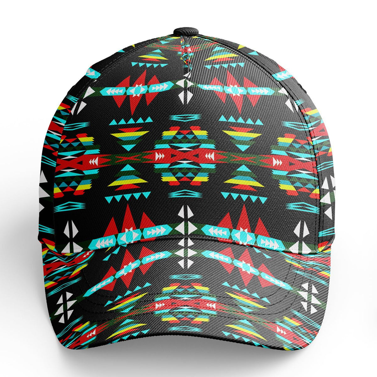 River Trail Sunset Snapback Hat by 49 Dzine