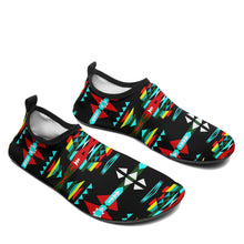 Load image into Gallery viewer, River Trail Sunset Sockamoccs Kid&#39;s Slip On Shoes Herman 
