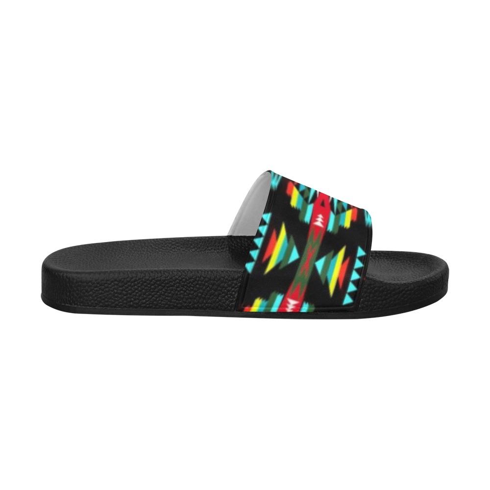 River Trail Sunset Women's Slide Sandals (Model 057) Women's Slide Sandals (057) e-joyer 