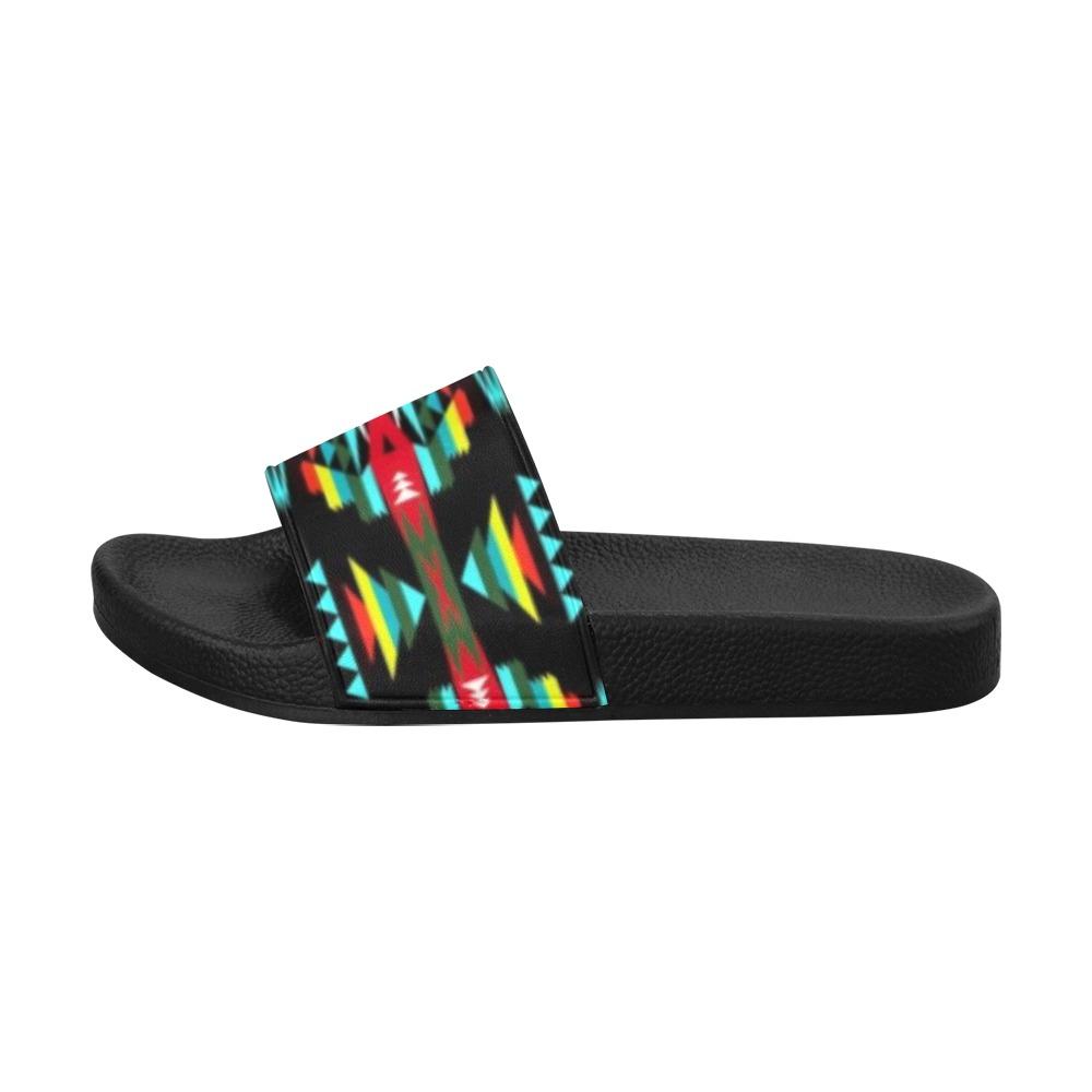 River Trail Sunset Women's Slide Sandals (Model 057) Women's Slide Sandals (057) e-joyer 