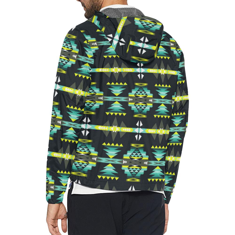 River Trail Unisex All Over Print Windbreaker (Model H23) All Over Print Windbreaker for Men (H23) e-joyer 