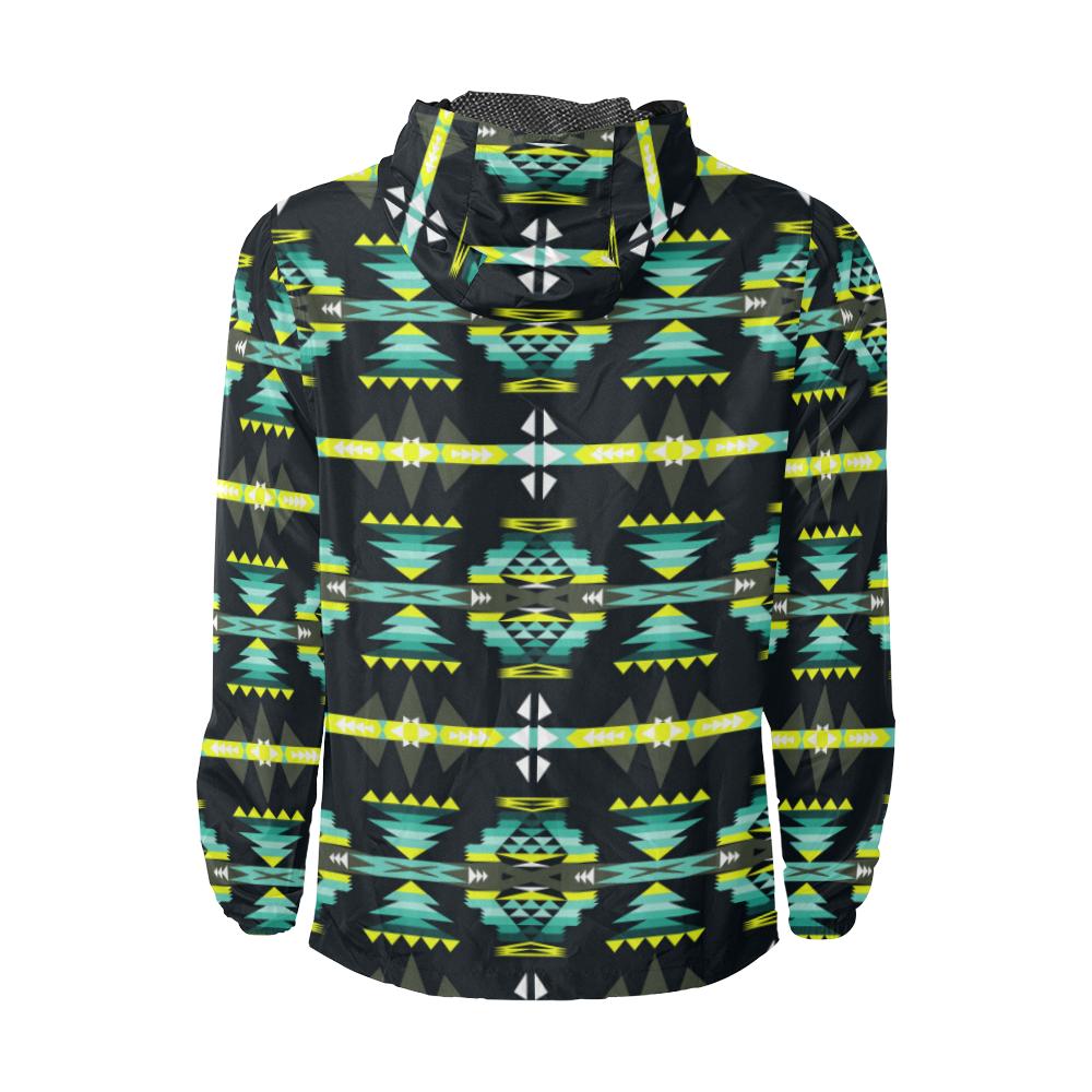 River Trail Unisex All Over Print Windbreaker (Model H23) All Over Print Windbreaker for Men (H23) e-joyer 