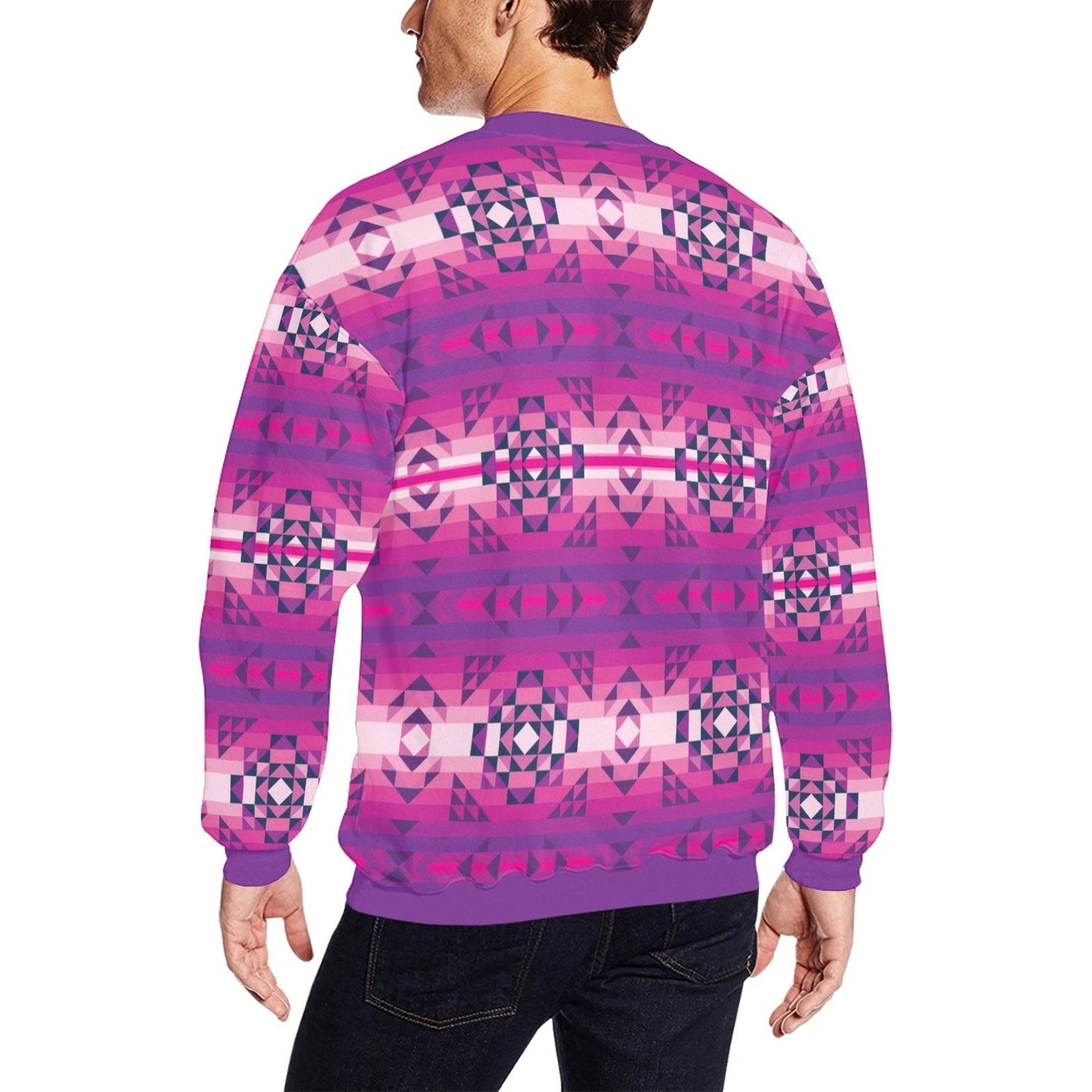 Royal Airspace All Over Print Crewneck Sweatshirt for Men (Model H18) shirt e-joyer 