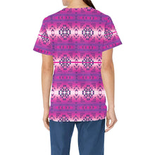 Load image into Gallery viewer, Royal Airspace All Over Print Scrub Top Scrub Top e-joyer 
