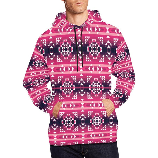 Royal Airspace Red All Over Print Hoodie for Men (USA Size) (Model H13) All Over Print Hoodie for Men (H13) e-joyer 