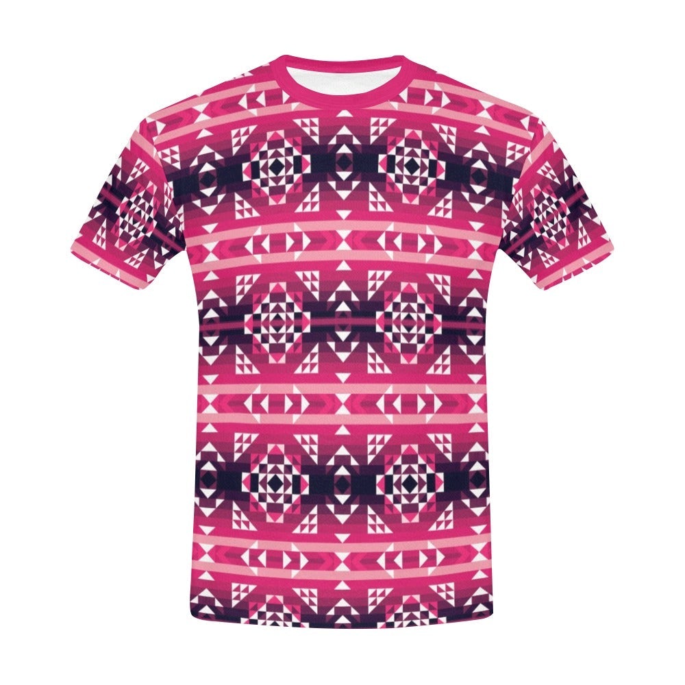 Royal Airspace Red All Over Print T-Shirt for Men (USA Size) (Model T40) All Over Print T-Shirt for Men (T40) e-joyer 