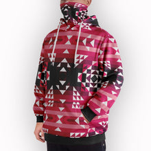 Load image into Gallery viewer, Royal Airspace Red Hoodie with Face Cover 49 Dzine 
