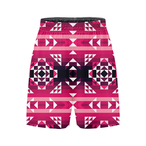 Royal Airspace Red Kid's Basketball Shorts 49 Dzine 