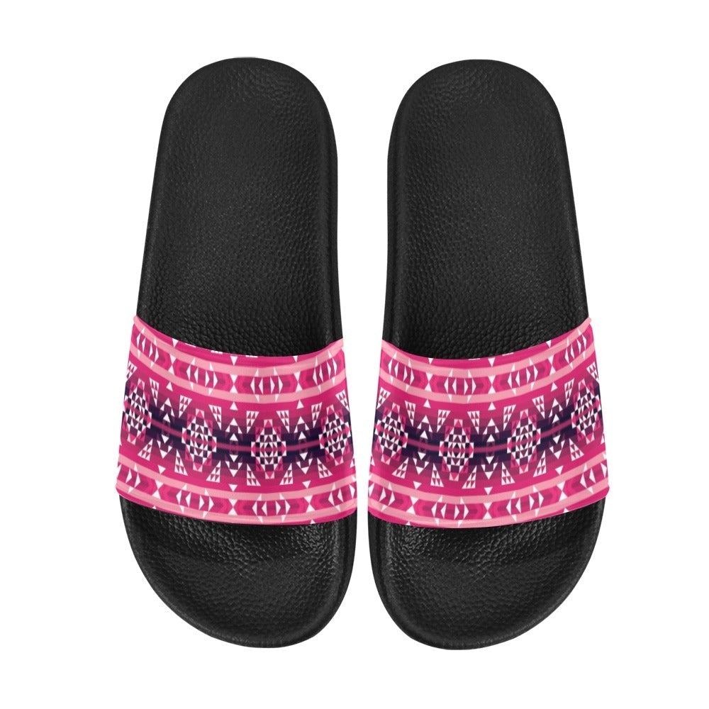 Royal Airspace Red Slide Sandals by 49 Dzine