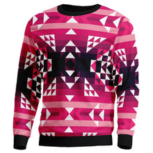 Load image into Gallery viewer, Royal Airspace Red Unisex Crewneck Long Sleeve Top 49 Dzine 
