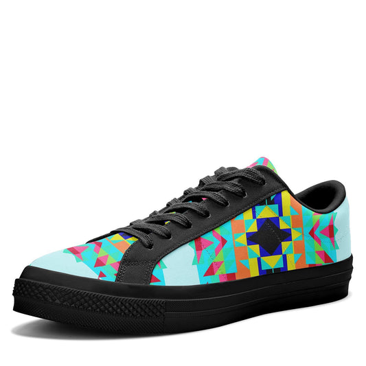 Sacred Spring Aapisi Low Top Canvas Shoes Black Sole aapisi Herman 