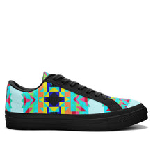 Load image into Gallery viewer, Sacred Spring Aapisi Low Top Canvas Shoes Black Sole aapisi Herman 
