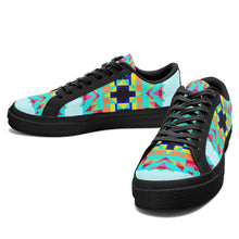 Load image into Gallery viewer, Sacred Spring Aapisi Low Top Canvas Shoes Black Sole aapisi Herman 
