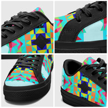 Load image into Gallery viewer, Sacred Spring Aapisi Low Top Canvas Shoes Black Sole aapisi Herman 
