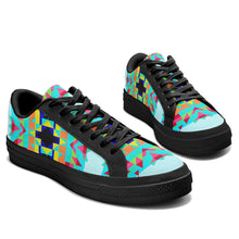 Load image into Gallery viewer, Sacred Spring Aapisi Low Top Canvas Shoes Black Sole aapisi Herman 
