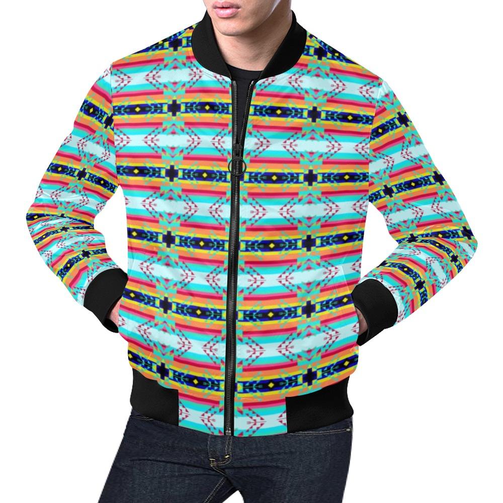 Sacred Spring All Over Print Bomber Jacket for Men (Model H19) All Over Print Bomber Jacket for Men (H19) e-joyer 