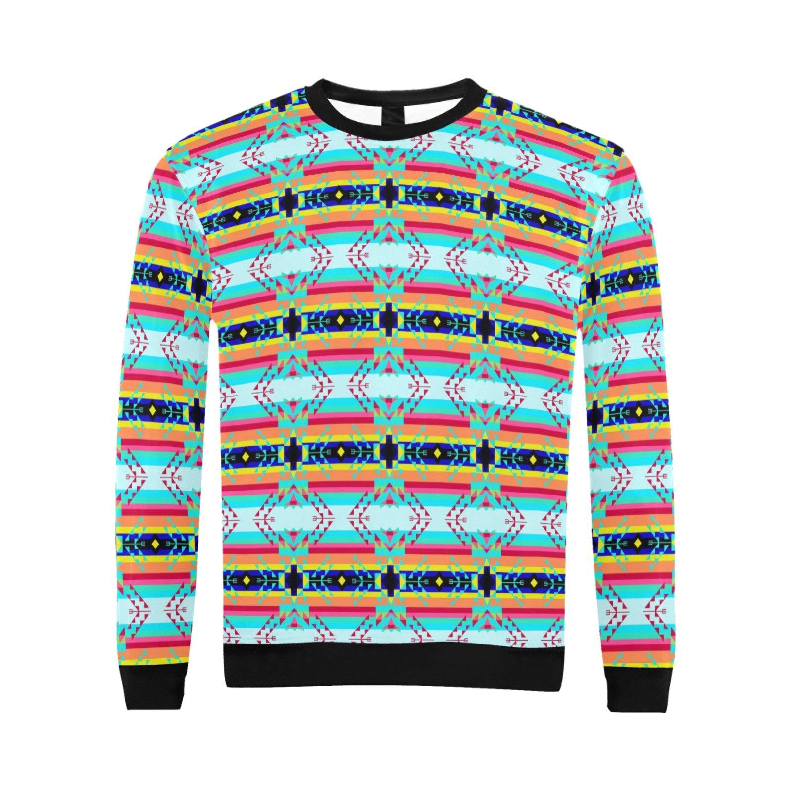 Sacred Spring All Over Print Crewneck Sweatshirt for Men (Model H18) shirt e-joyer 