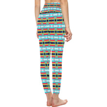 Load image into Gallery viewer, Sacred Spring All Over Print High-Waisted Leggings (Model L36) High-Waisted Leggings (L36) e-joyer 
