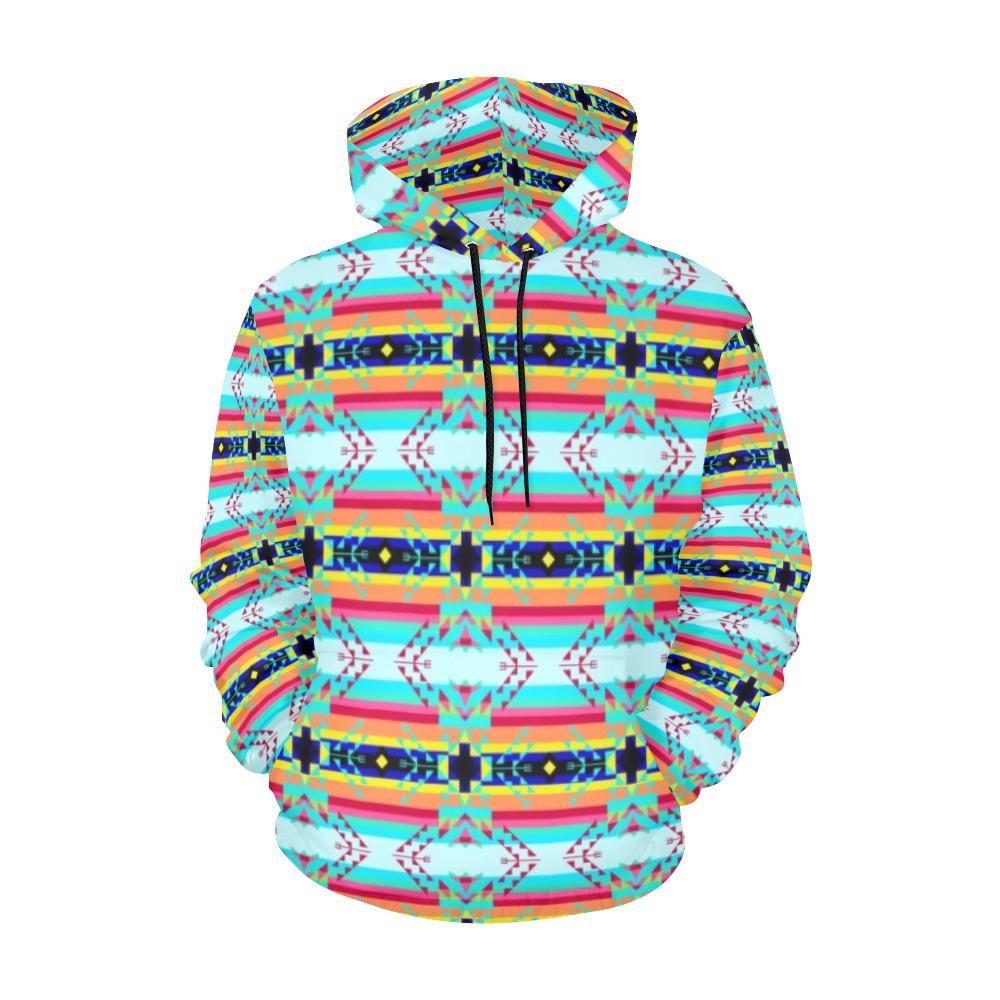 Sacred Spring All Over Print Hoodie for Men (USA Size) (Model H13) All Over Print Hoodie for Men (H13) e-joyer 